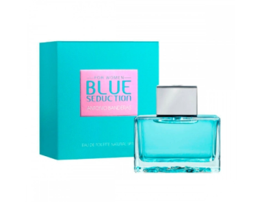 Fragancia  Antonio Banderas Blue Seduction Woman 80ml  Edt.