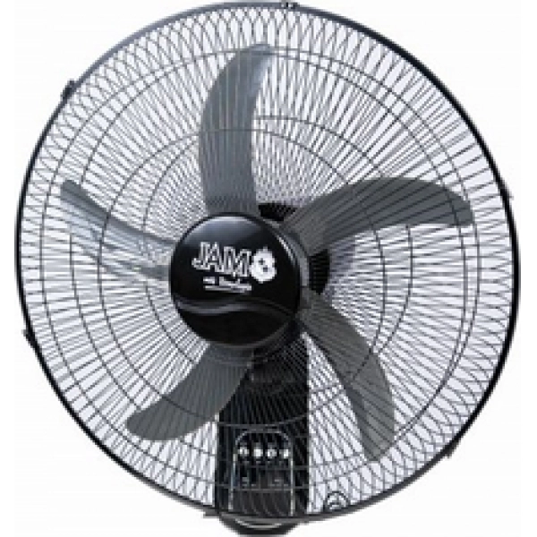 Ventilador De Pared Jam FW-18 75W 18 Negro Con Control.
