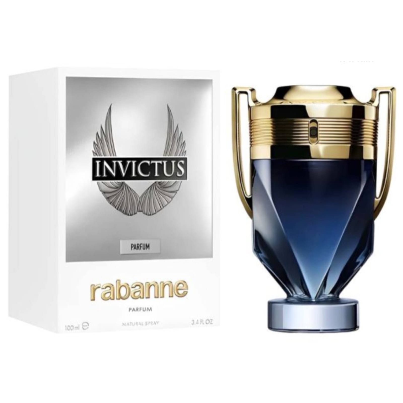 Paco Rabanne Invictus Parfum - 100 ml - Masculino