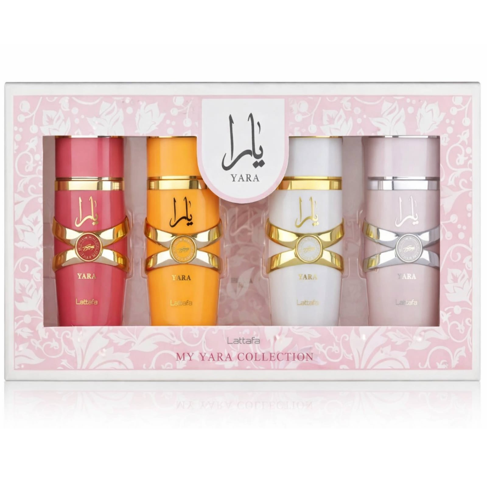 Kit Mini Lattafa Yara &ndash; 4 &times; 25 ml &ndash; Femenino
